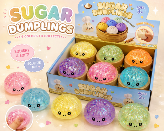 MYSTERY Glitter sugar dumplings