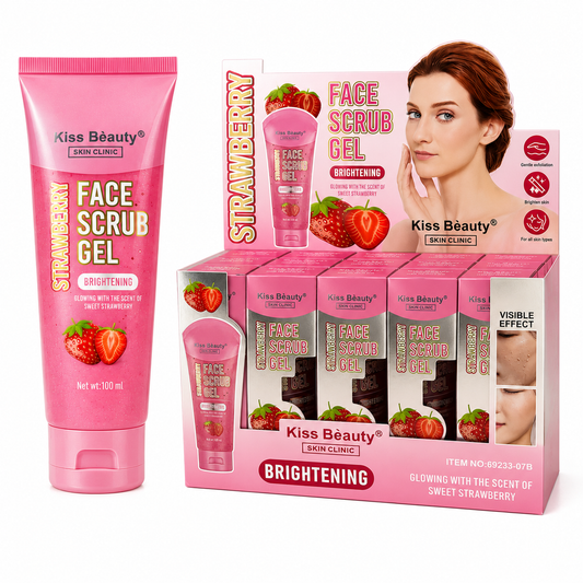 Face scrub gel