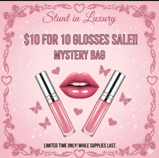 10 random lipglosses