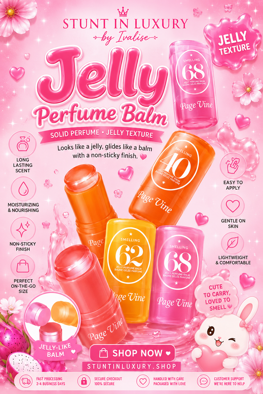 Jelly perfume balm